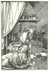 St. Hiëronymus in zijn cel